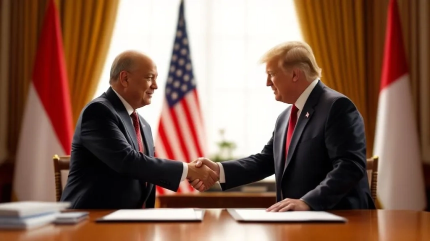 트럼프, 인도네시아와 새 무역 협정 발표