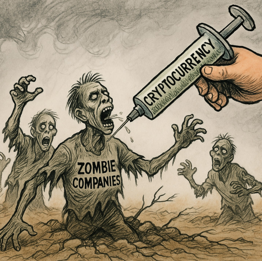  [토큰만평] “좀비기업에 크립토 주사”… 기묘한 부활의 풍경