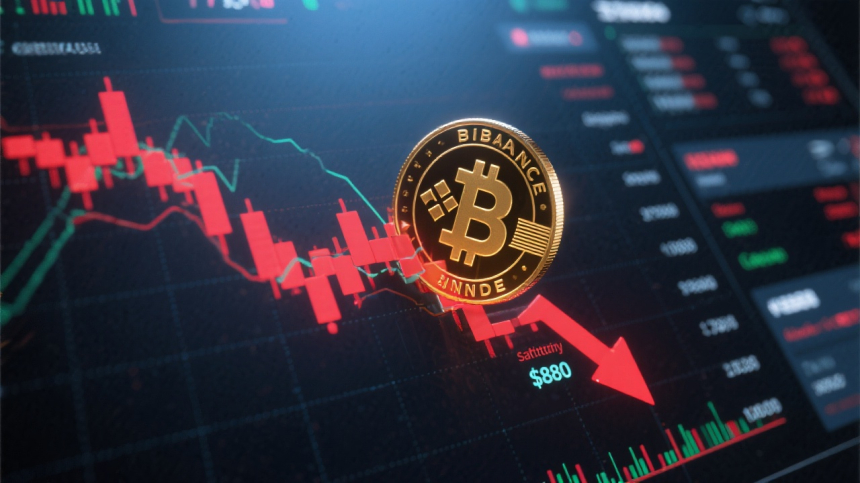 바이낸스코인(BNB), 800달러 붕괴 위기…기술적 지지선 시험 중