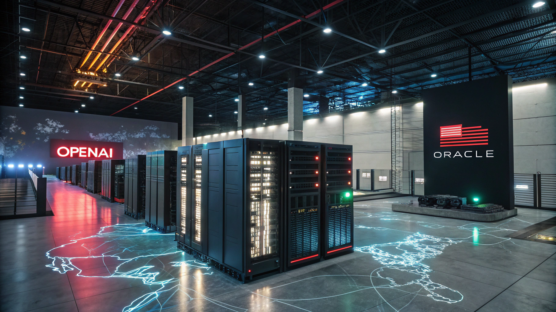 오픈AI·오라클, 43조 투자로 美 AI 데이터센터 4.5GW 확대