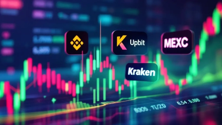 바이낸스·업비트, 6월 CEX 거래량 큰 폭 감소…MEXC는 증가