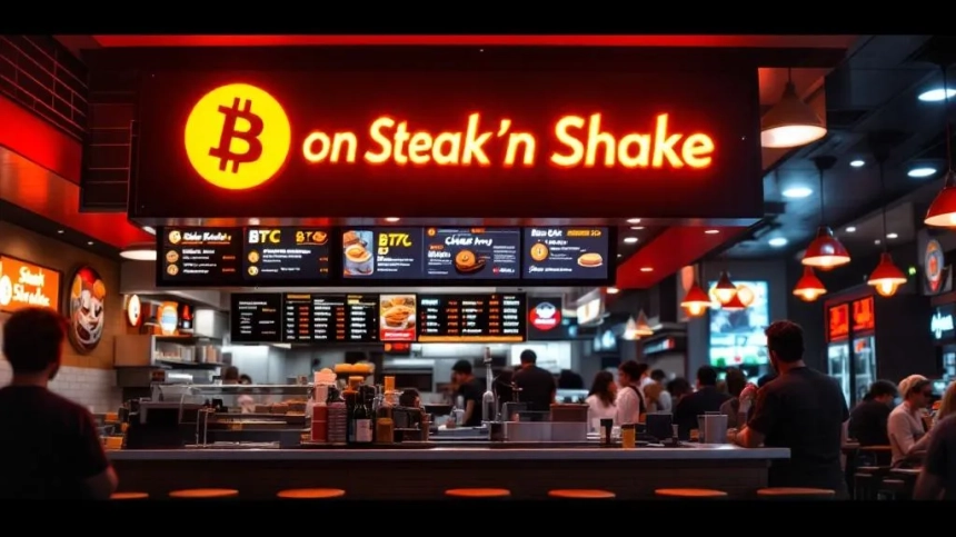 스테이크 앤 셰이크, 비트코인 기준 메뉴가 더 저렴해져