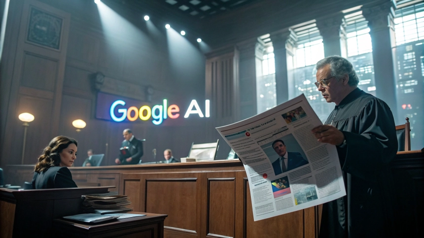  구글 'AI 오버뷰', 유럽서 반독점 소송 직면... 출판사들 '콘텐츠 갈취' 주장