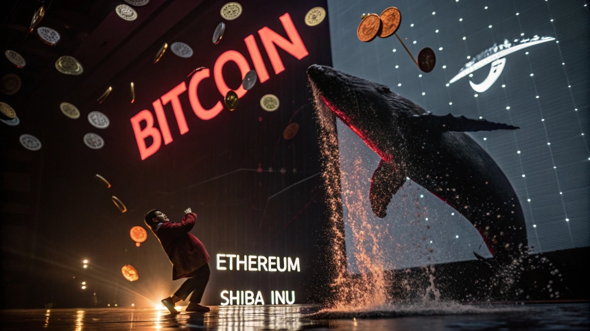 비트코인 $BTC, 12만 달러 돌파 후 6천 달러 급락…'고래 매도' 암운 드리워져