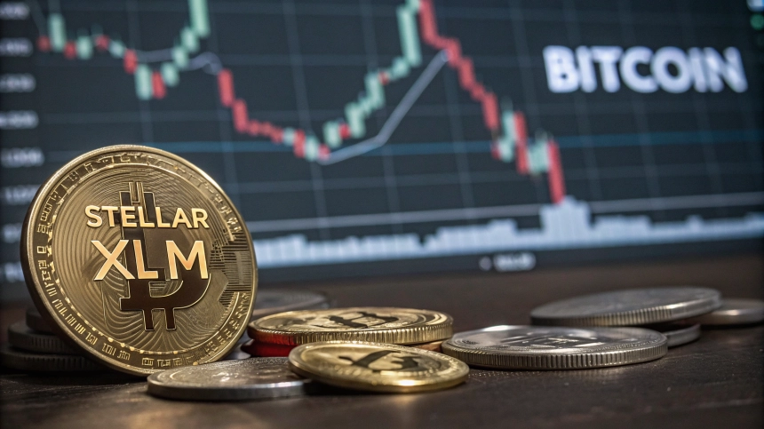 스텔라($XLM), 거래량 48% 급감…비트코인 지배 속 알트코인 위축 가속