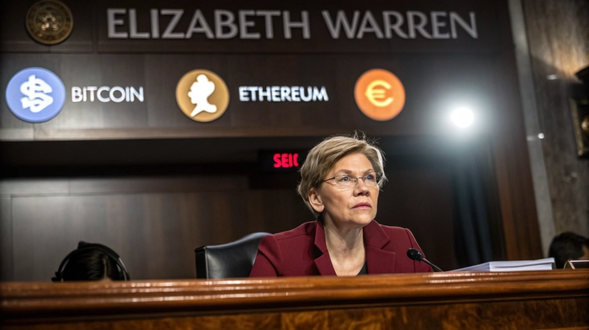  엘리자베스 워런, 디지털 자산 규제법에 강력 반발…“SEC 무력화 우려”