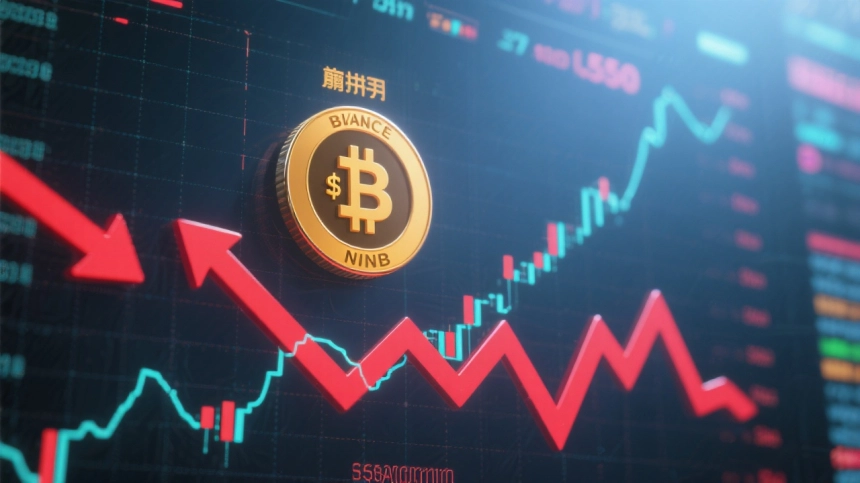 바이낸스코인($BNB), 사상 최고가 이후 하락…단기 조정 국면 진입