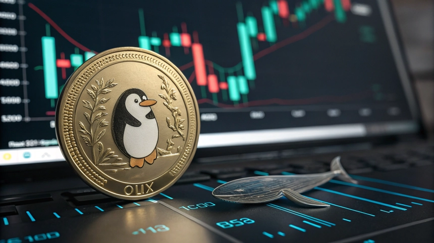  펭구($PENGU) 고래, 28억 원 차익 실현...기술적 지지선 유지 여부 주목