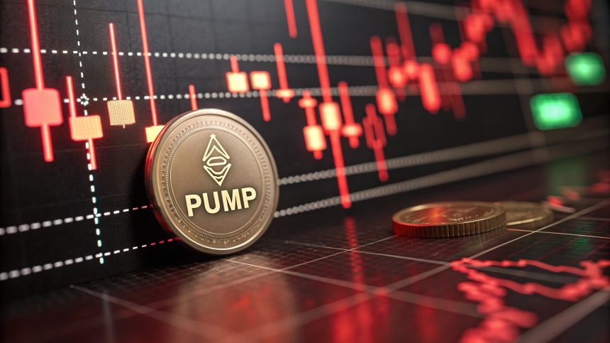 Pump.fun($PUMP), 핵심 지지선 붕괴…40% 추가 하락 경고도