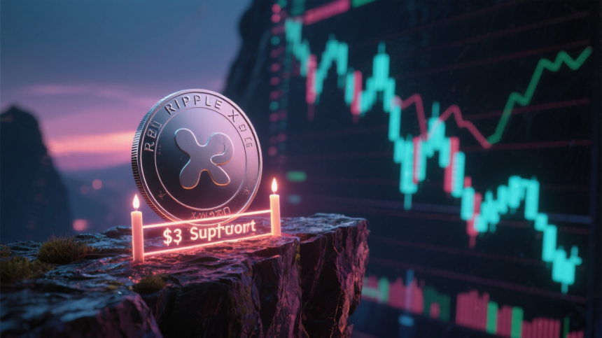  XRP, 3달러 지지선 놓고 갈림길…반등 또는 추가 하락 분수령
