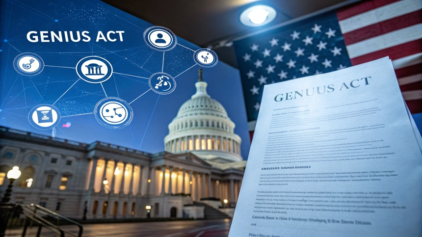  美, GENIUS 법안 통과로 스테이블코인 첫 연방 규제 체계 수립…디지털 자산 리더십 회복 신호탄