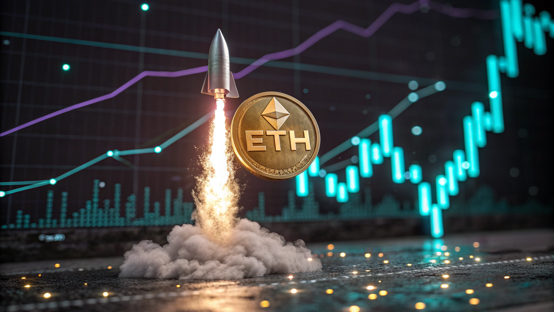 이더리움(ETH), 기술적 강세로 2026년 1만 5,000달러 전망 부상