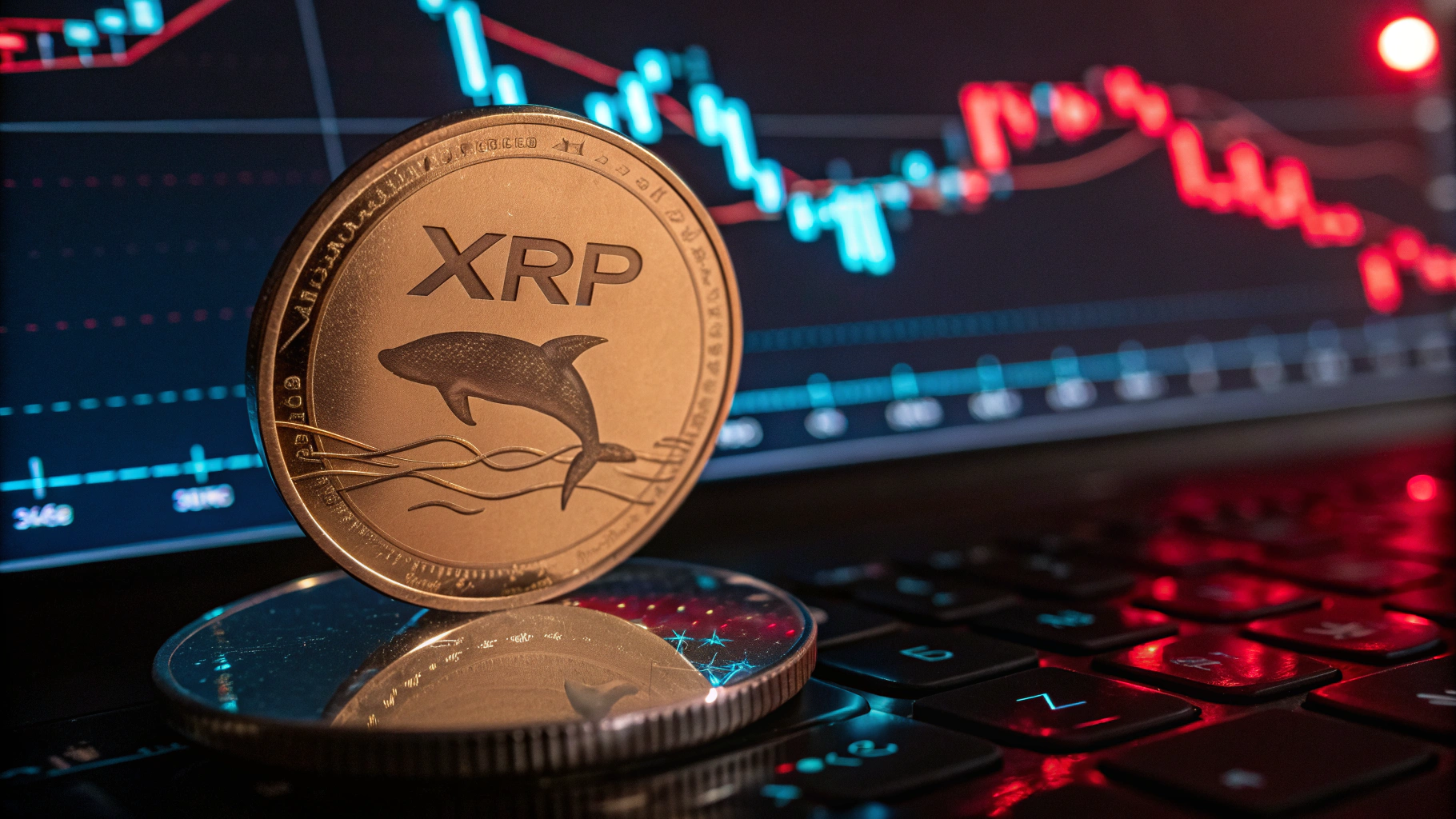 리플($XRP) 급락…업비트 매도에 15% 하락, 고래 매집 움직임 주목