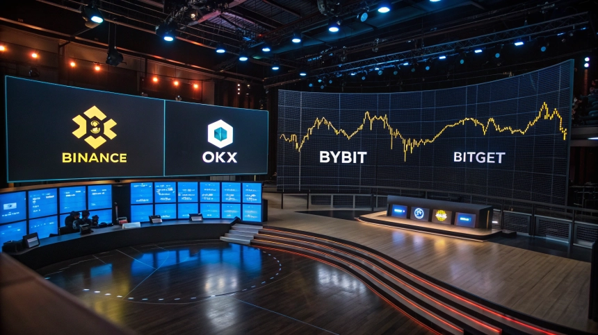  바이낸스·OKX·바이빗·비트겟, 글로벌 거래소 TOP 4 유지…시장 신뢰·기술 혁신이 승부 갈랐다