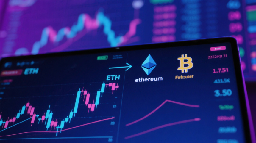  이더리움($ETH) 선물 거래량, 비트코인($BTC) 추월…거래자 심리 대전환 조짐