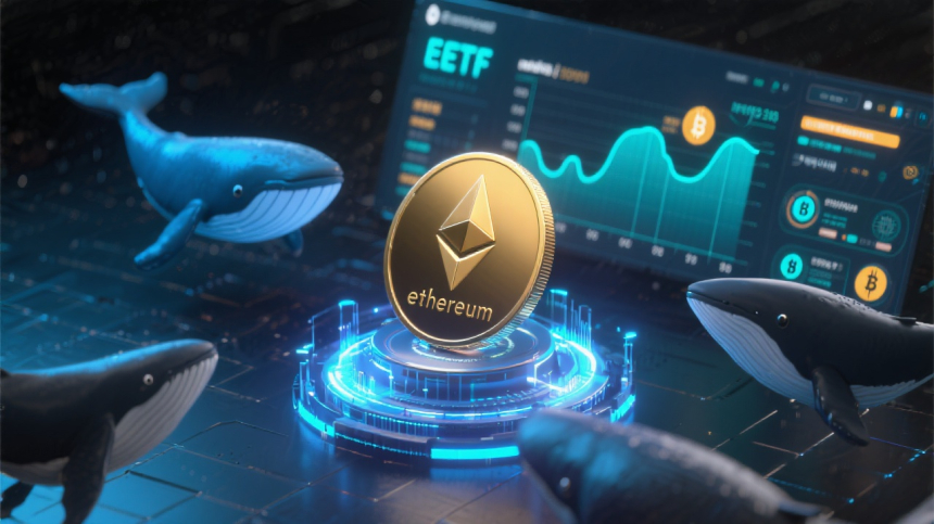  이더리움($ETH), 고래 매수·ETF 수요 급증에 4,100달러 돌파 기대감 고조