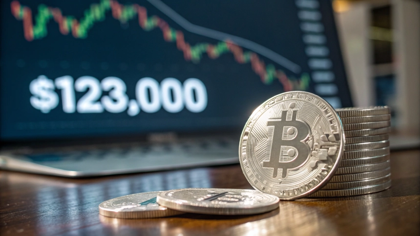  비트코인 $BTC 사상 최고가 12만 3,000달러 돌파…피터 시프 “은이 더 가치 있다” 재비판