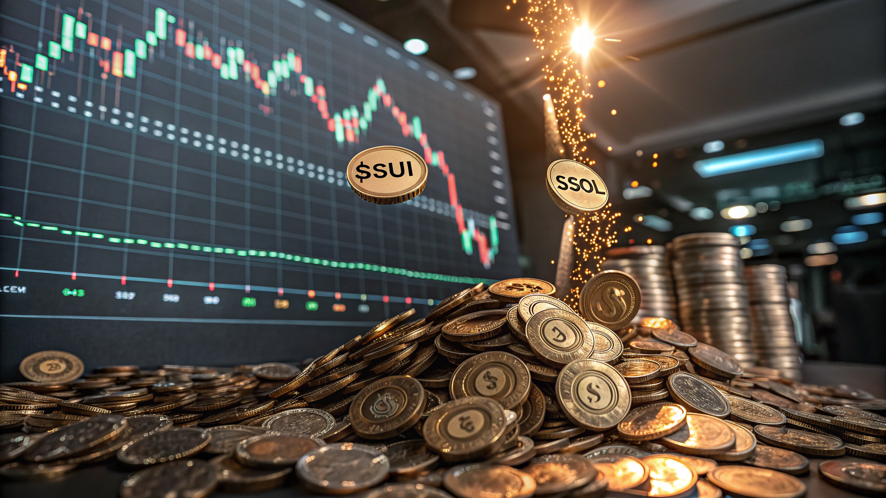 이번 주 9,540억 원 규모 신규 토큰 풀린다…$SUI·$SOL 시장 압박 우려