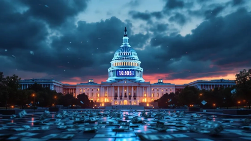 미국 국가부채, 사상 최고치 경신…2월 이후 처음