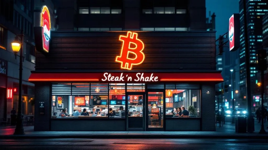 스테이크 앤 셰이크, 비트코인 로고 공개…가상자산 대중화 가속