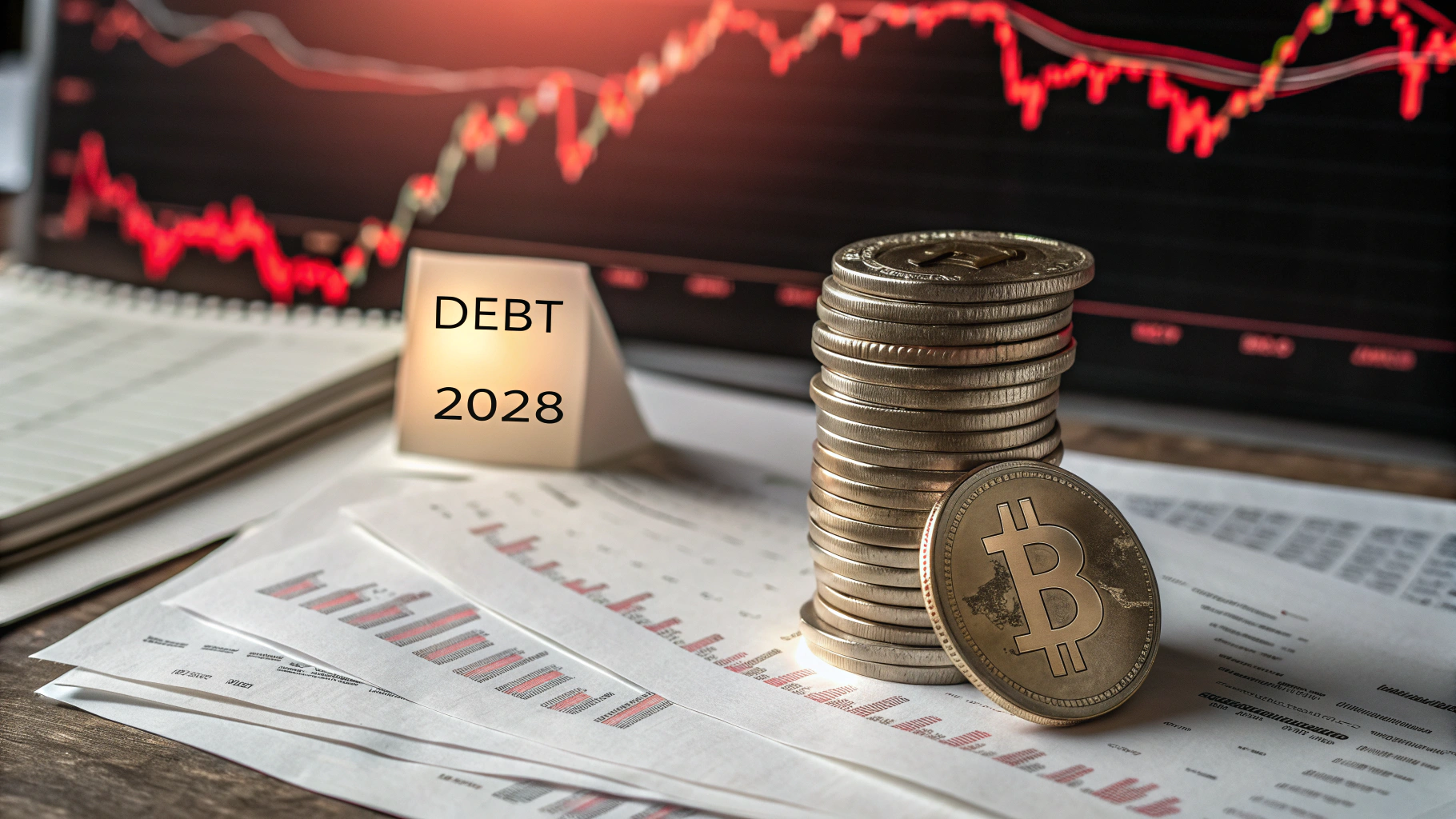 비트코인 기업, 2028년까지 17조 원 채무 만기…업계 전반 재정 리스크 우려