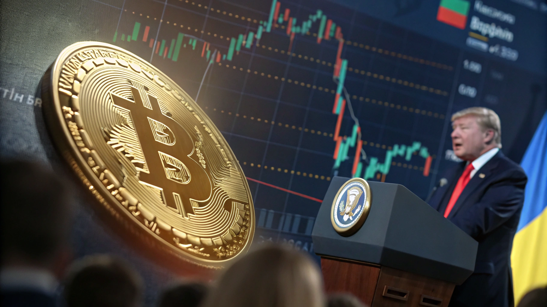 비트코인($BTC), 트럼프 대러시아 강경 발언에 3,000달러 급락…12만 달러 붕괴