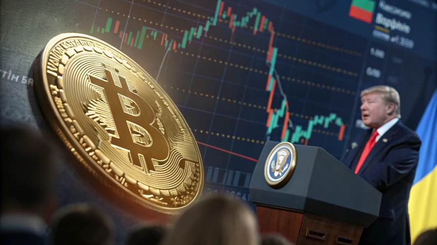 비트코인($BTC), 트럼프 대러시아 강경 발언에 3,000달러 급락…12만 달러 붕괴