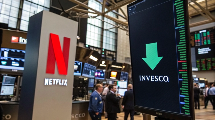  넷플릭스 급락 vs 인베스코 폭등… S&P500 종목 희비 엇갈렸다