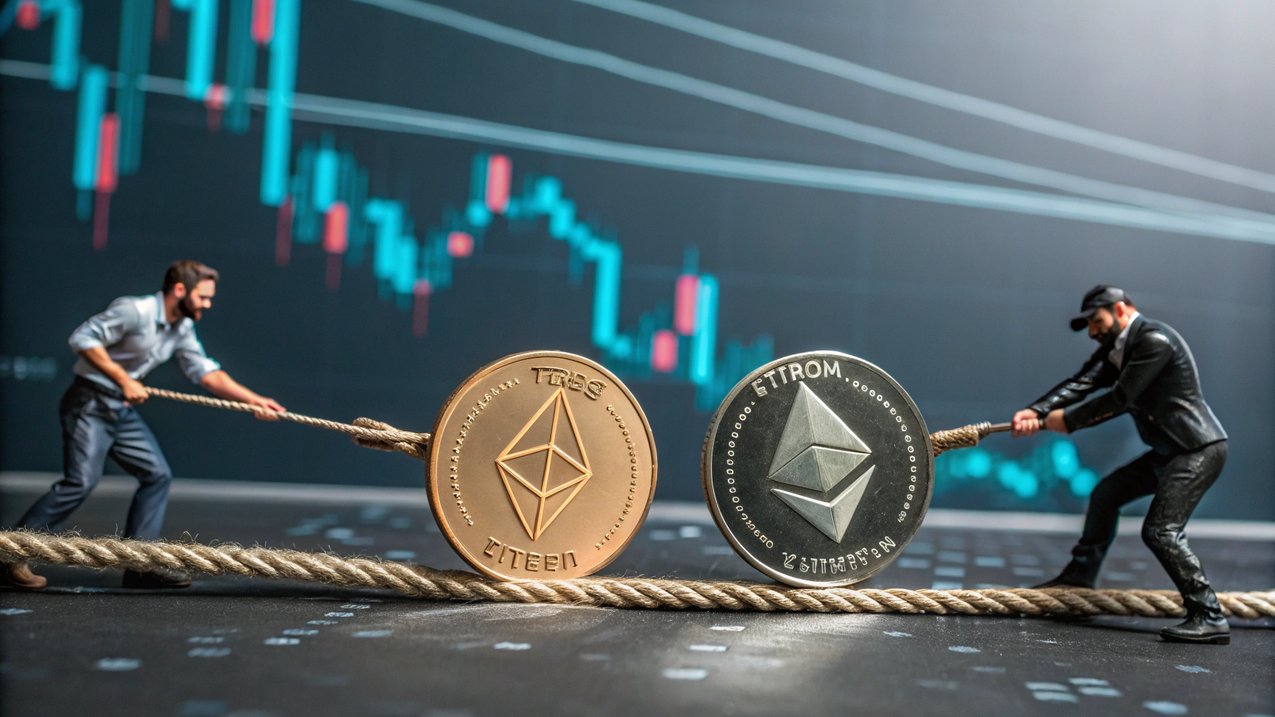 비트코인 가격 따라 흔들리는 스테이블코인 지형…트론 vs 이더리움, USDT 점유율 경쟁 격화