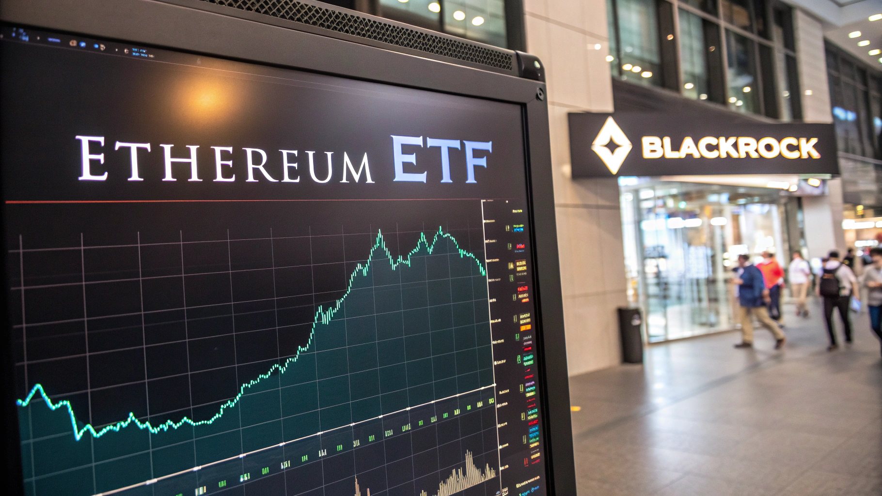 이더리움 ETF, 출시 1년 만에 3조8천억 원 유입…블랙록 독주 지속