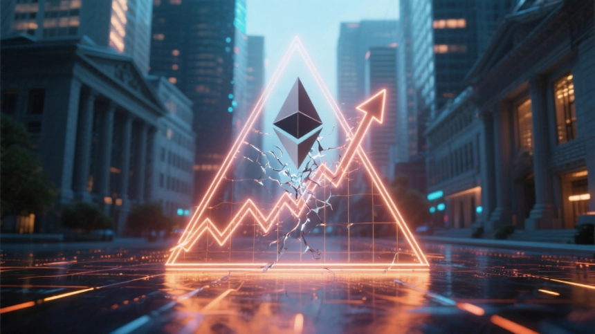 이더리움($ETH), 상승 삼각형 돌파 시 1만 6,700달러 가능성 제기