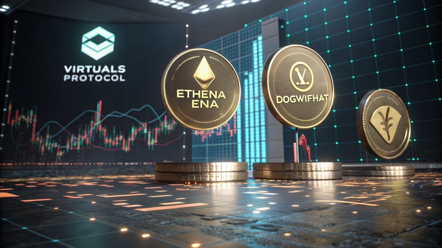 알트코인 상승 기대주 3종목…‘Virtuals Protocol·이세나·도그위프햇’ 최대 5배 수익 전망
