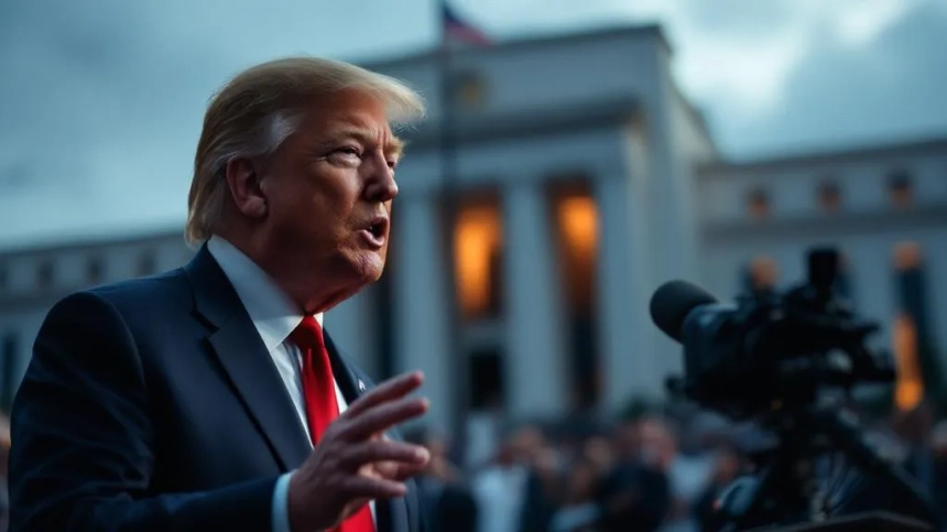 트럼프, 제롬 파월 연준 의장 해임 가능성 시사