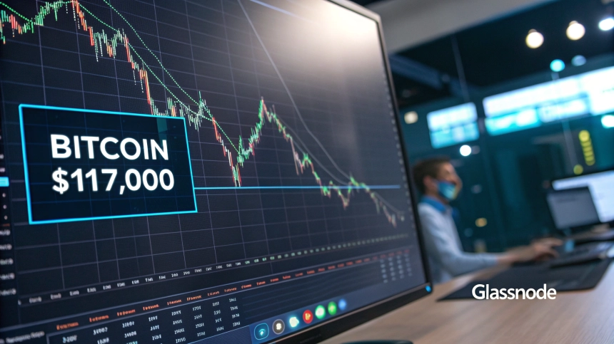  비트코인($BTC), 11만 7,000달러에 강력한 매물대…시장 핵심 지지선 형성