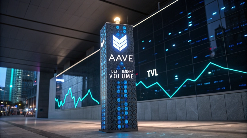 AAVE, 누적 대출 7750억 달러 돌파…1조 달러 시대 성큼