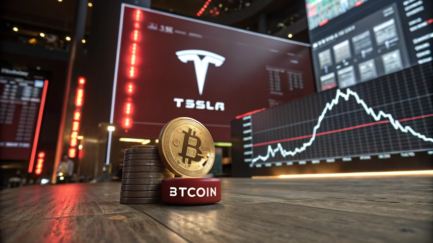  테슬라 주가 5% 급락…2분기 실적 부진 속 비트코인 보유액 1조 6천억 원 돌파