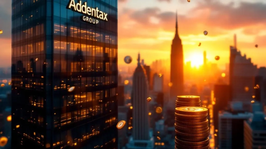 Addentax, 비트코인 최대 1.3조원 규모 인수 추진