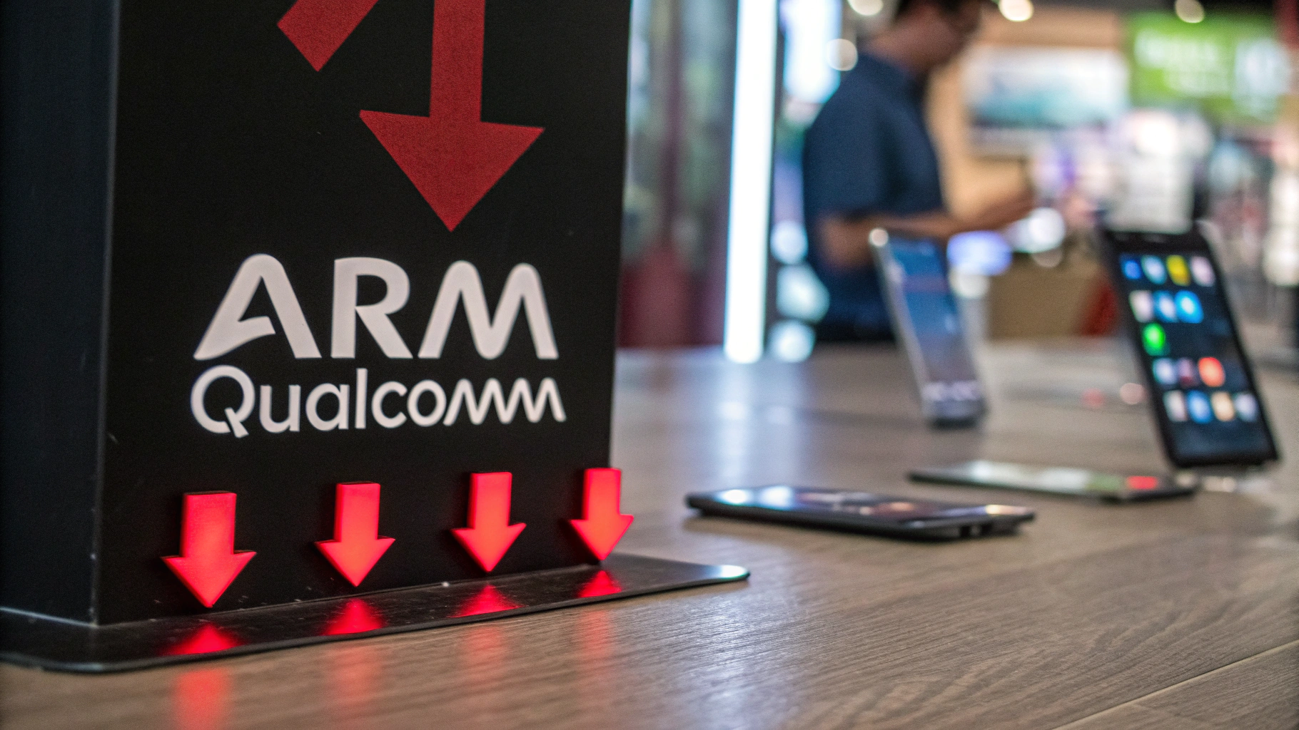 ARM·퀄컴 동반 하락…스마트폰 둔화에 반도체 수익성 '빨간불'