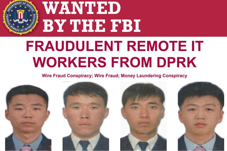 북한 해커, 美 블록체인 기업에 위장 취업해 암호화폐 탈취…FBI, 수배령과 68억 보상금 공개