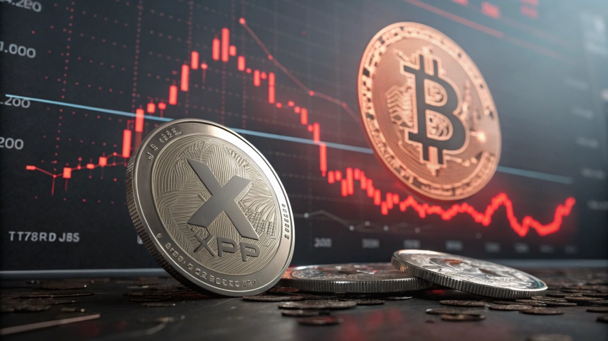 XRP, 단기 급락에 조정 본격화…비트코인 하락 여파에 알트코인 동반 약세