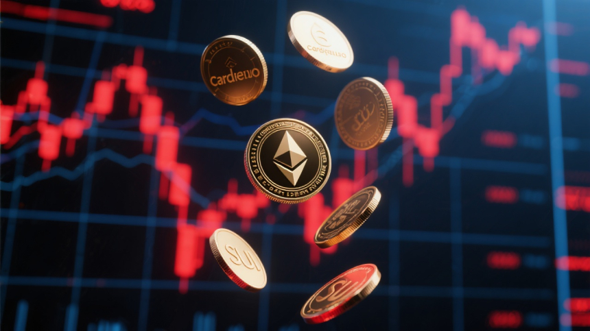  암호화폐 시장 하락…이더리움·에이다·수이 등 알트코인 급락세