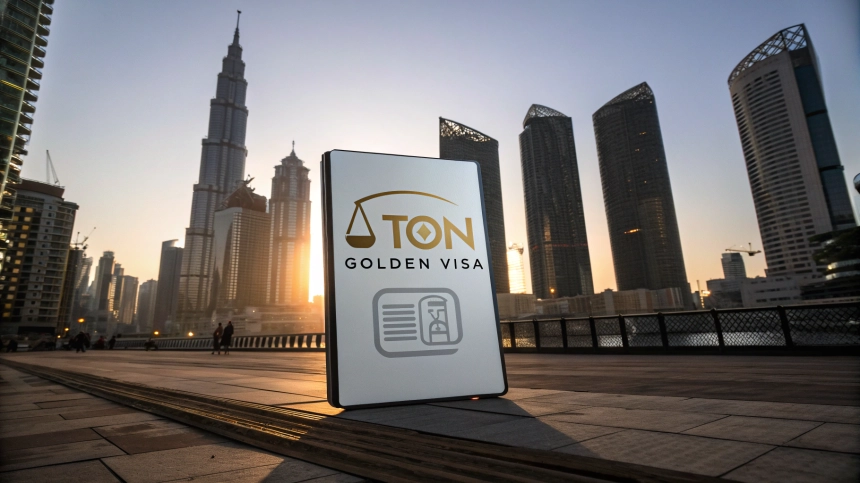 TON 재단의 '골든 비자' 발표, UAE 규제 위반 논란 확산
