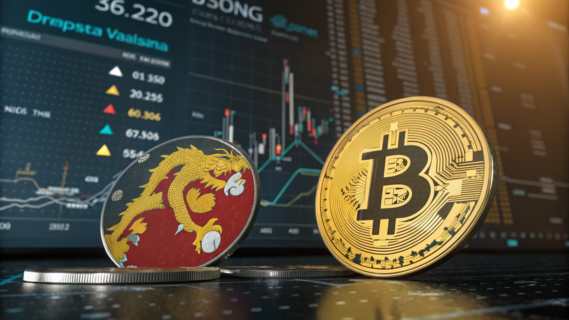 부탄, 비트코인($BTC) 650개 매도…시장 강세에 1,032억 원 규모 수익 실현