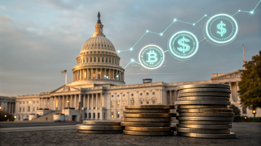 美 GENIUS 법안 통과 후 스테이블코인 시장 40억 달러 급증…기관 자금 대거 유입