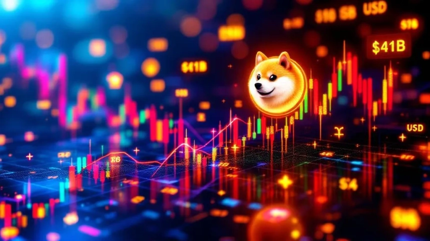 도지코인, 하루 만에 13.5% 급등…시가총액 410억 달러 돌파