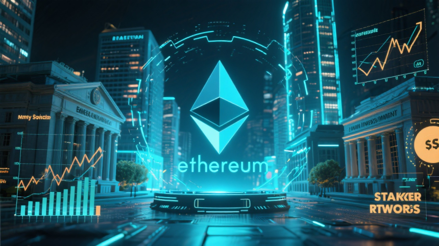  이더리움(ETH), '수익 창출 기업 구조'로 기관 투자 급증 이끌었다