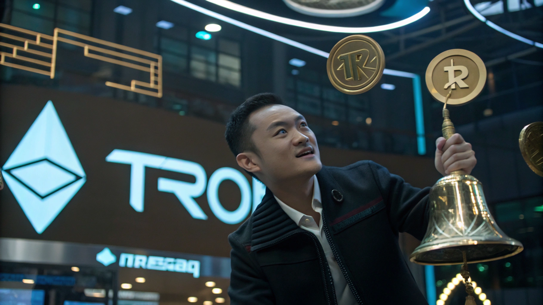 트론 Inc., 나스닥 상장 공식화…TRX 거래량 36.3% 급등