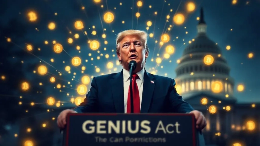 트럼프 대통령, GENIUS법안 재표결 예고…“미국, 비트코인 주도할 것”