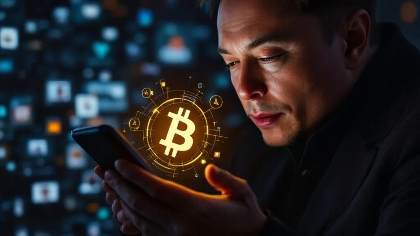 일론 머스크, 비트코인 비밀 매입설 게시물 '좋아요'