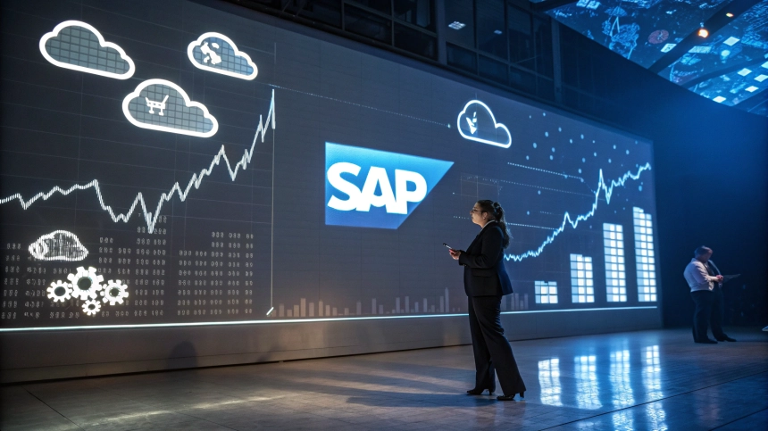  SAP, 2분기 실적 '양날의 검'…매출 부진에 주가 2% 하락